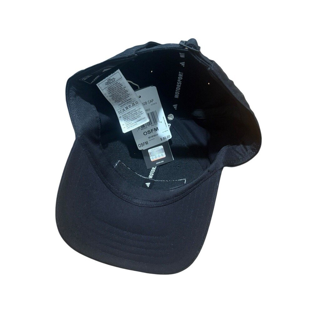 NWT Adidas Mercedes AMG Petronas Formula One Team Hat Cap Black F1 - Picture 6 of 6